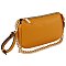 Fashion Chain Link Satchel Crossbody Bag