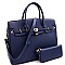 Kiss-Lock Oversize 2 Way Satchel Set