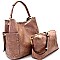 Whipstitched 2 in 1 Pocket Hobo MH-LLB105