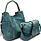 Whipstitched 2 in 1 Pocket Hobo MH-LLB105