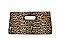 STYLISH LEOPARD ELEGANT CHAIN CLUTCH