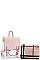 2 IN 1 TRANSPARENT CONVERTIBLE BACKPACK