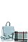 2 IN 1 TRANSPARENT CONVERTIBLE BACKPACK
