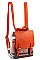 2 IN 1 TRANSPARENT CONVERTIBLE BACKPACK