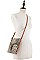 MODERN LEOPARD STYLE CROSSBODY BAG