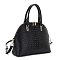 Ostrich Print Satchel