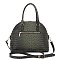 Ostrich Print Satchel