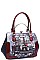 Nicole Lee FRAME COLLECTION DOUBLE HANDLE BAG