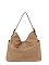 Fashion Zip Shoulder Bag Hobo