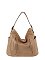 Fashion Zip Shoulder Bag Hobo