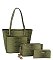 Alligator Croc 3-in-1 Shopper Set