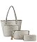 Alligator Croc 3-in-1 Shopper Set