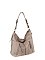 Fashion Zip Shoulder Bag Hobo