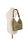 Braided Stripe Shoulder Bag Hobo