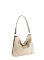 Braided Stripe Shoulder Bag Hobo