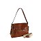 Flapover Messenger Guitar Strap Shoulder Bag