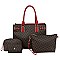 Monogram 4-in-1 Boxy Satchel Set