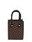 Fashion Monogram Mini Satchel Crossbody Bag Cell Phone Purse