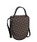 Fashion Monogram Top Flap Crossbody Bag Cell Phone Purse