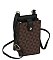 Fashion Monogram Crossbody Bag Cell Phone Purse