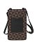 Fashion Monogram Crossbody Bag Cell Phone Purse