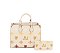 2 IN 1 MONOGRAM CLASSIC TOTE WITH MATCHING PURSE