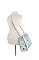 2 IN 1 MONOGRAM CLASSIC TOTE WITH MATCHING PURSE
