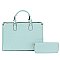 Embossed Monogram 2-in-1 Tote Satchel