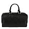 Embossed Monogram Duffle Overnight Bag