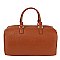 Embossed Monogram Duffle Overnight Bag