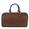 Embossed Monogram Duffle Overnight Bag