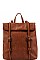 TRENDY TEXTURED PU LEATHER SACK TYPE FASHION BACKPACK JYLMS-070