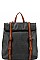 TRENDY TEXTURED PU LEATHER SACK TYPE FASHION BACKPACK JYLMS-070