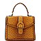 SMOOTH TEXTURED PU LEATHER CHIC FASHION CUTE PRINCESS SHOULDER BAG  JYLMS-089