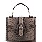 SMOOTH TEXTURED PU LEATHER CHIC FASHION CUTE PRINCESS SHOULDER BAG  JYLMS-089