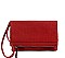 Trendy Perforated Fold-over Flap 3-Way Clutch Cross Body JY-LMS094