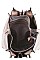 MULTI TONE PHYTON FRONT SATCHEL BAG