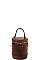 CYLINDRICAL FASHION CROSSBODY BAG
