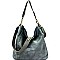 LMS039-LP Rhinestone and Stud Embellished Rustic Hobo