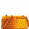 Ostrich Print Cellphone Holder Wallet Cross Body MH-LMS069