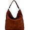 Diagonal Zipper Tassel Accent Hobo Wallet SET MH-LMS0811W