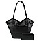 Fashion Front Pocket 2-in-1 Shopper