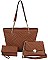 3IN1 MODERN DESIGN FASHION SHOPPER BAG