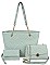 3IN1 MODERN DESIGN FASHION SHOPPER BAG