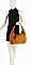 Tassel Zipper 2-in-1 Shoulder Bag Hobo