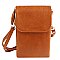 Tassel Zip Crossbody Bag Cell Phone Purse