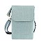 Tassel Zip Crossbody Bag Cell Phone Purse