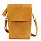 Tassel Zip Crossbody Bag Cell Phone Purse