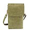 Tassel Zip Crossbody Bag Cell Phone Purse