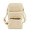 Fashion Kiss Lock Crossbody Bag Cell Phone Purse